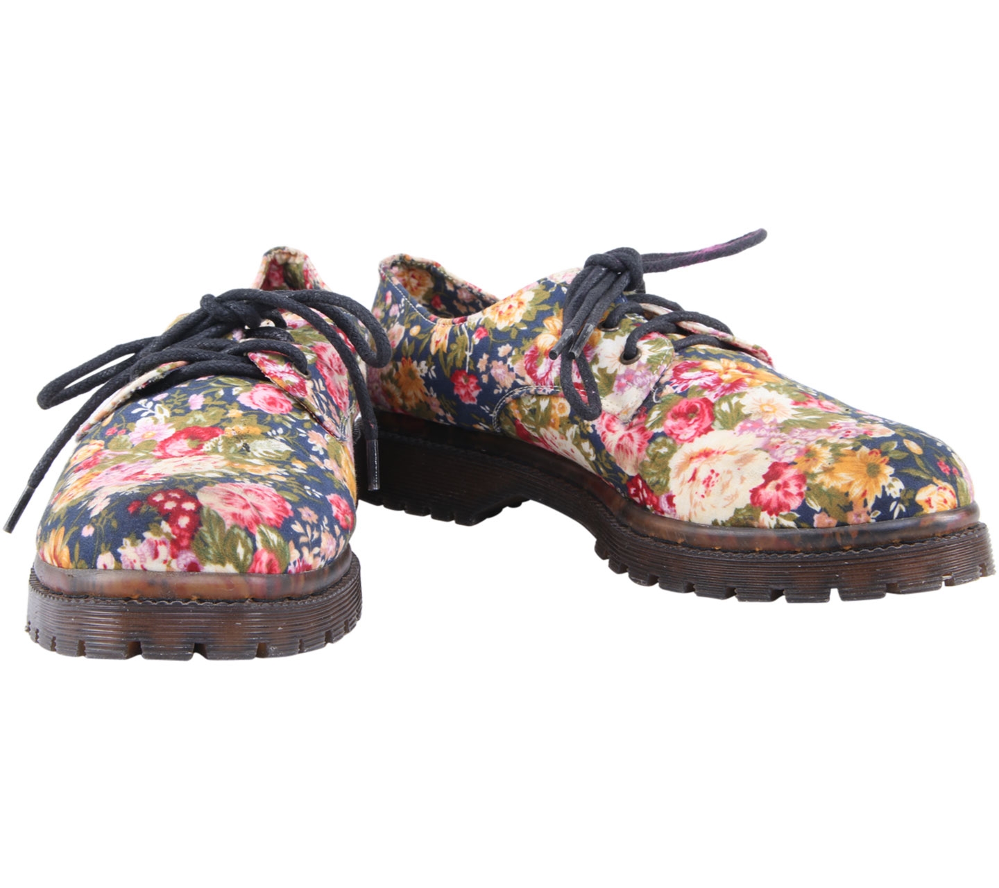 MKS' Multi Color Floral Sneakers