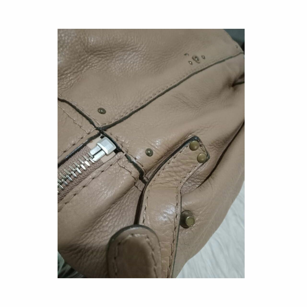 Chloe Paddington Brown Leather Tote Bag