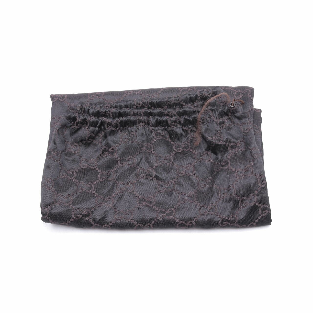 Gucci Monogram GG Web Large Buckle Beige Canvas Hobo Shoulder Bag