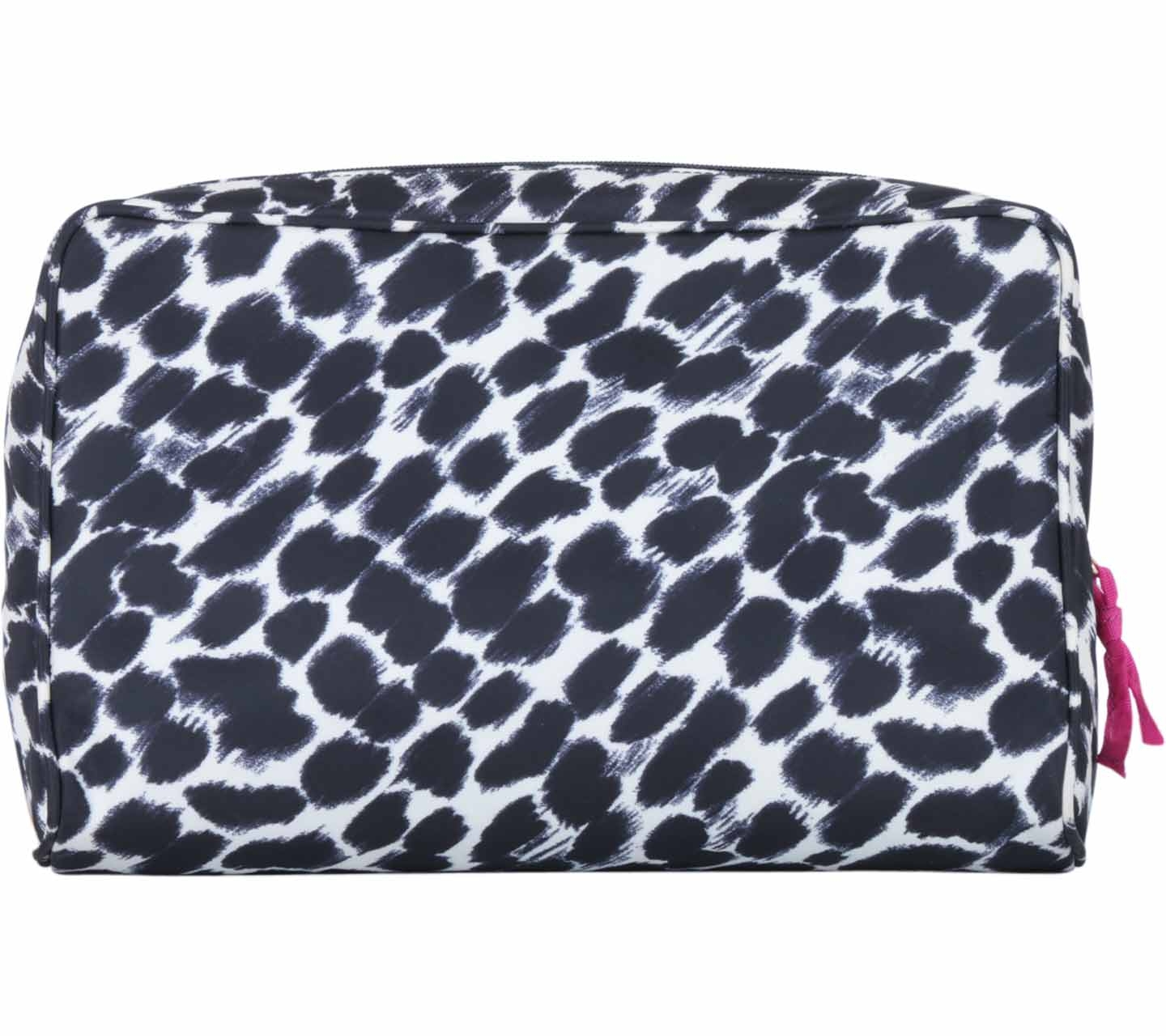 Kate Spade Black And White Animal Print Pouch