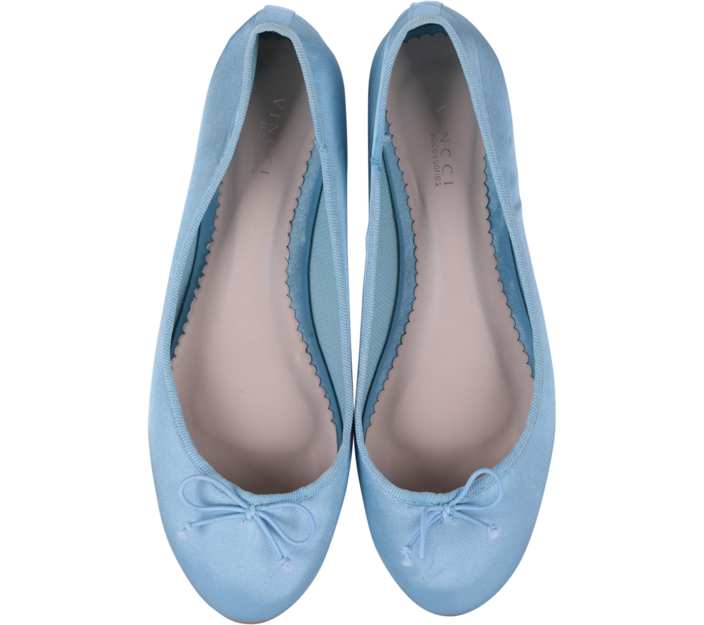 Vincci Blue Ballerina Flats