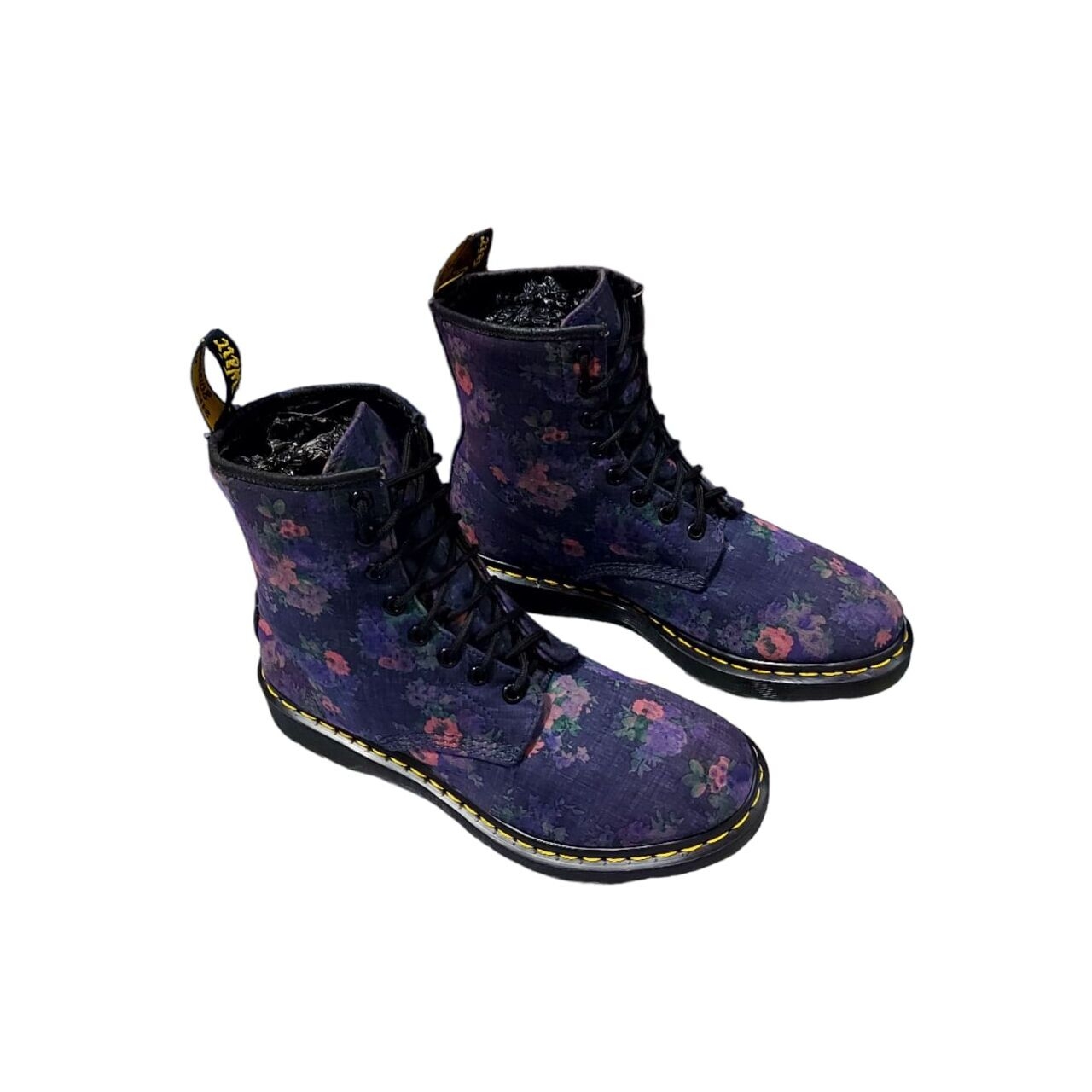 Drmartens Castel Blue Floral Boots
