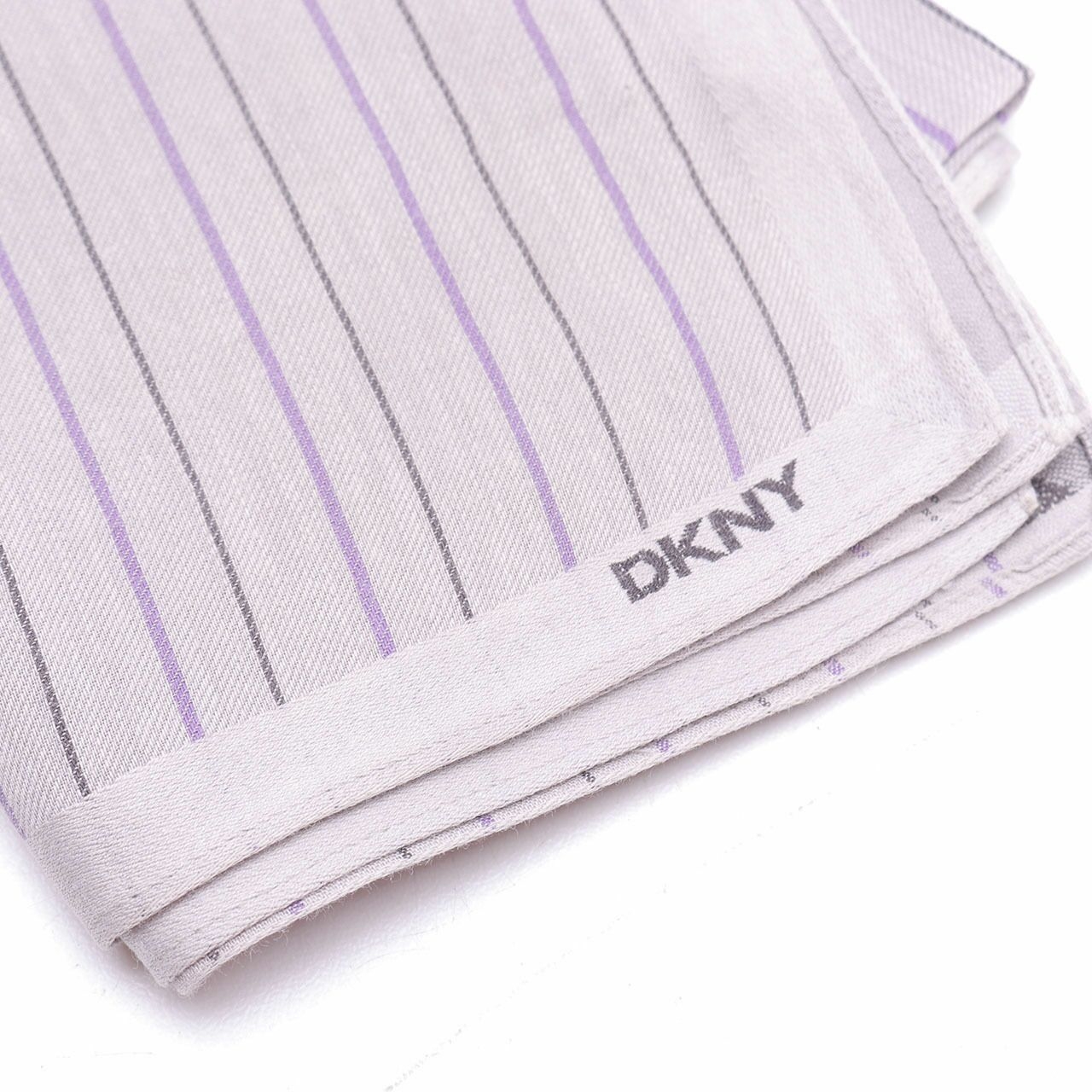 DKNY Beige Stripes Scarf