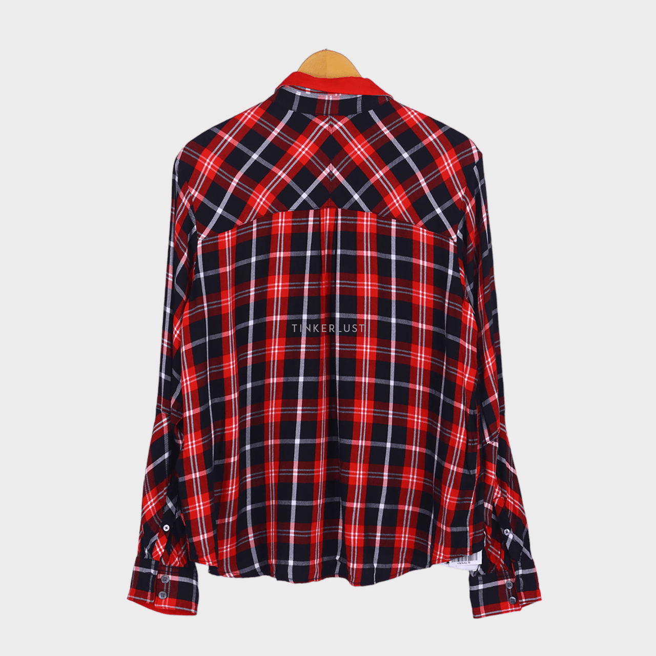 Levi's Black & Red Plaid Shirt