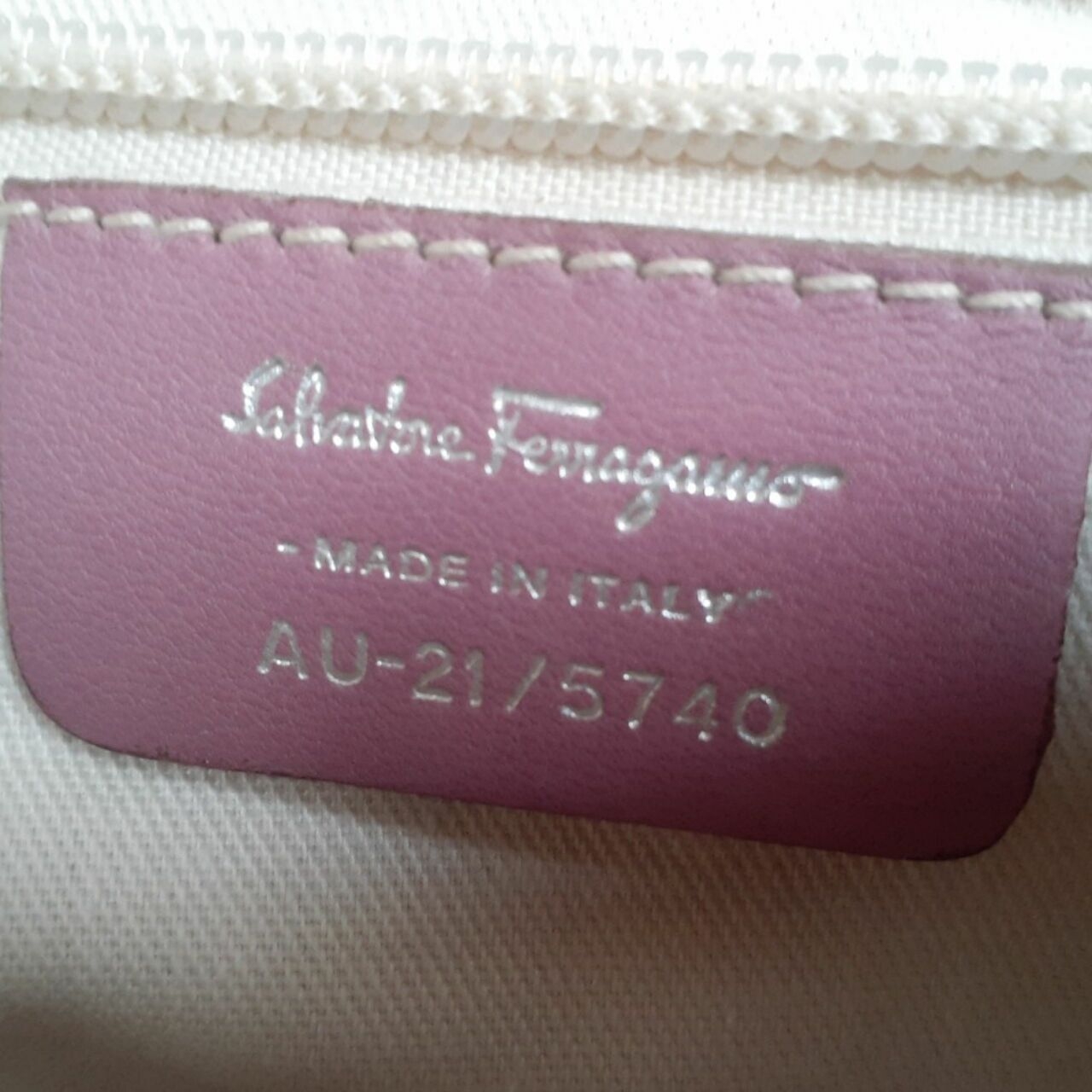 Salvatore Ferragamo Purple Shoulder Bag