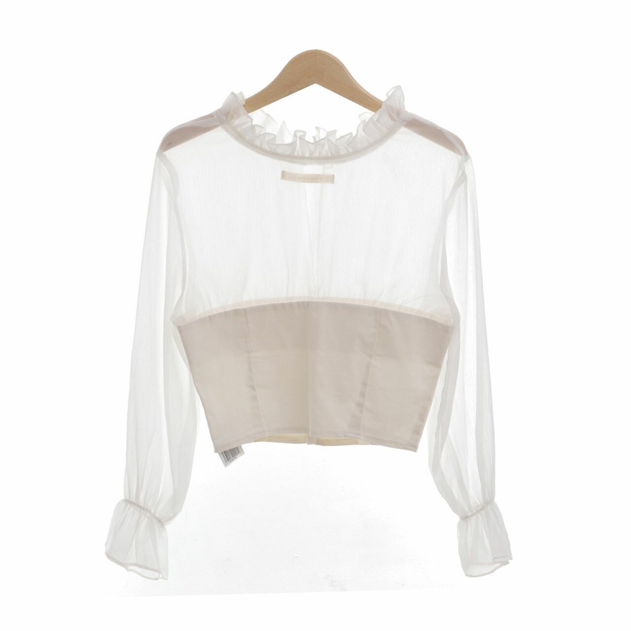 With Love White Blouse