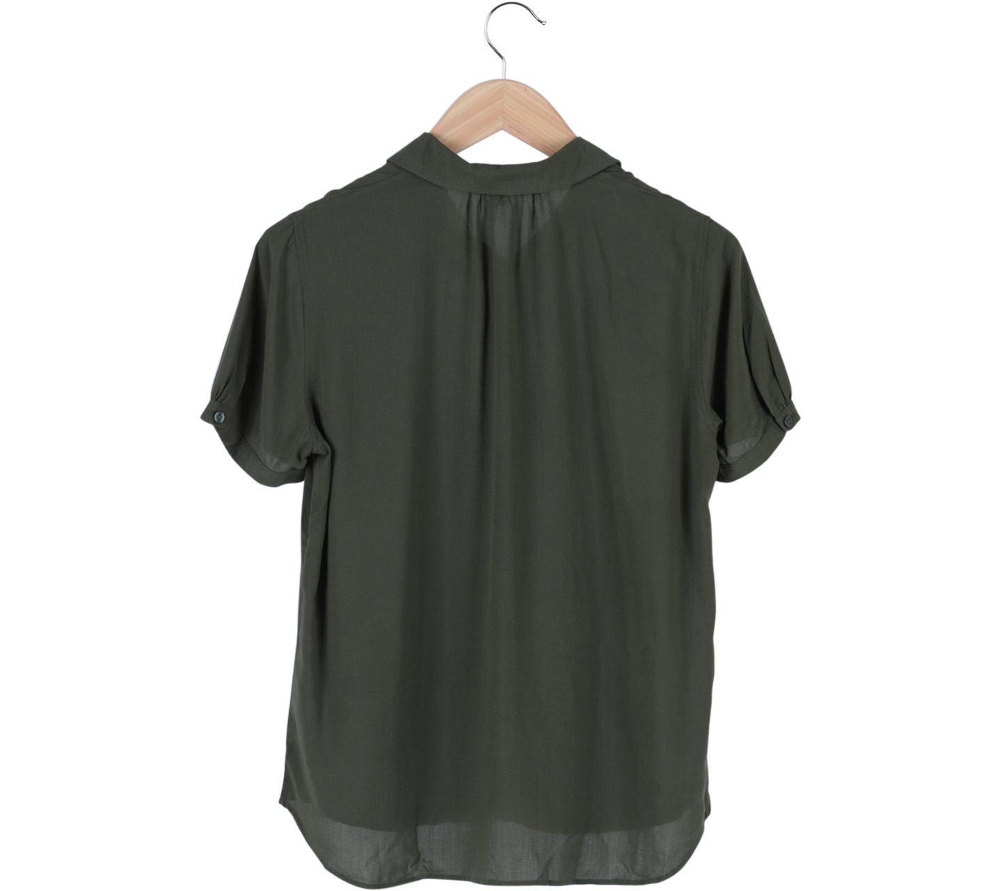 UNIQLO Green Army Shirt