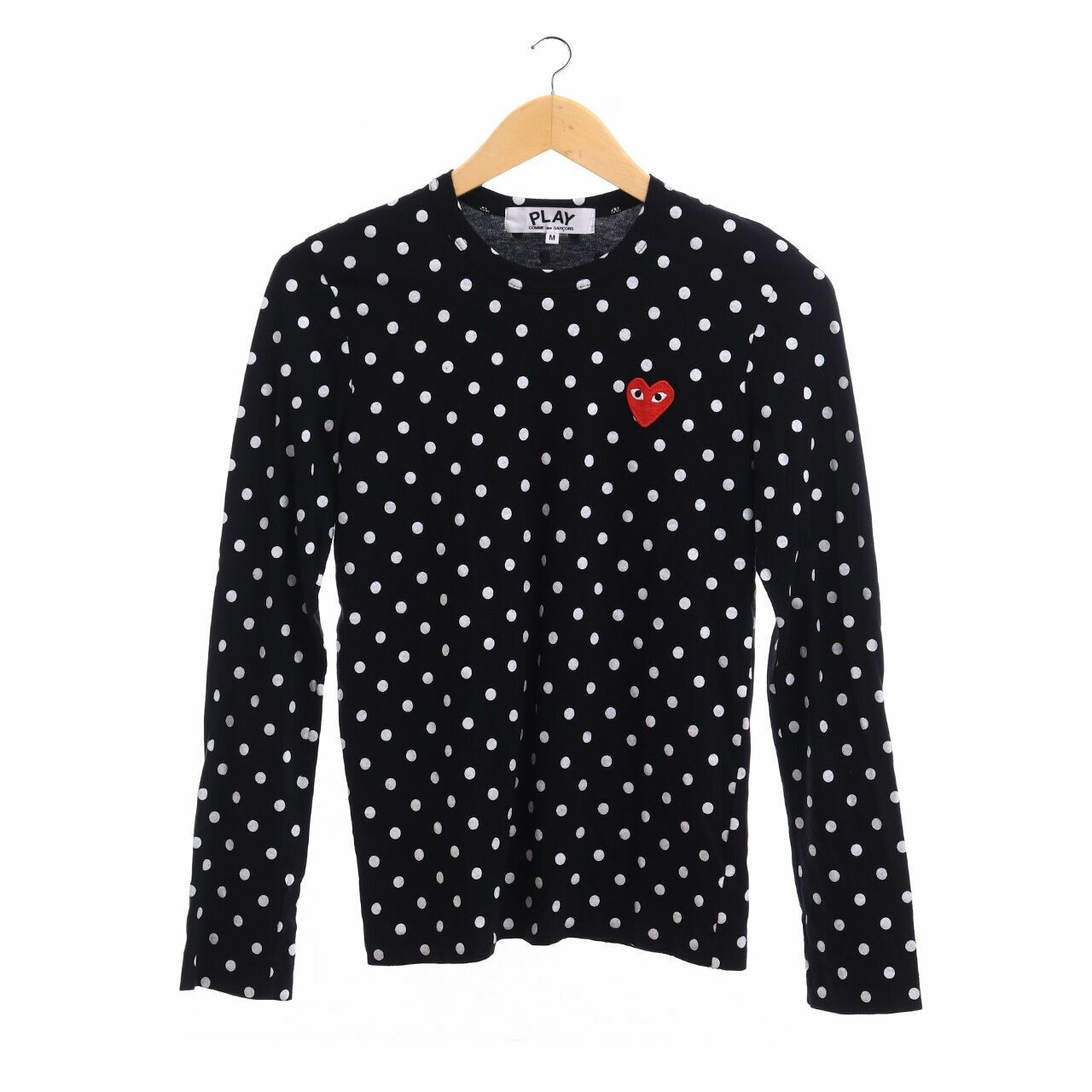 Play by Comme des Garcons Black Polkadots T-Shirt