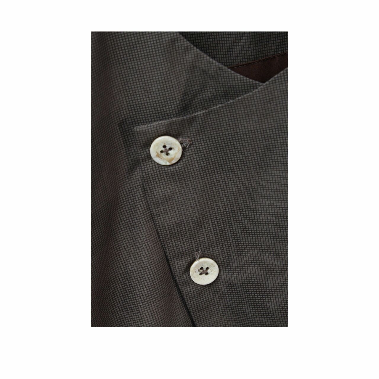 Lekat Dua Grey Geometric Assymetric Vest [S]