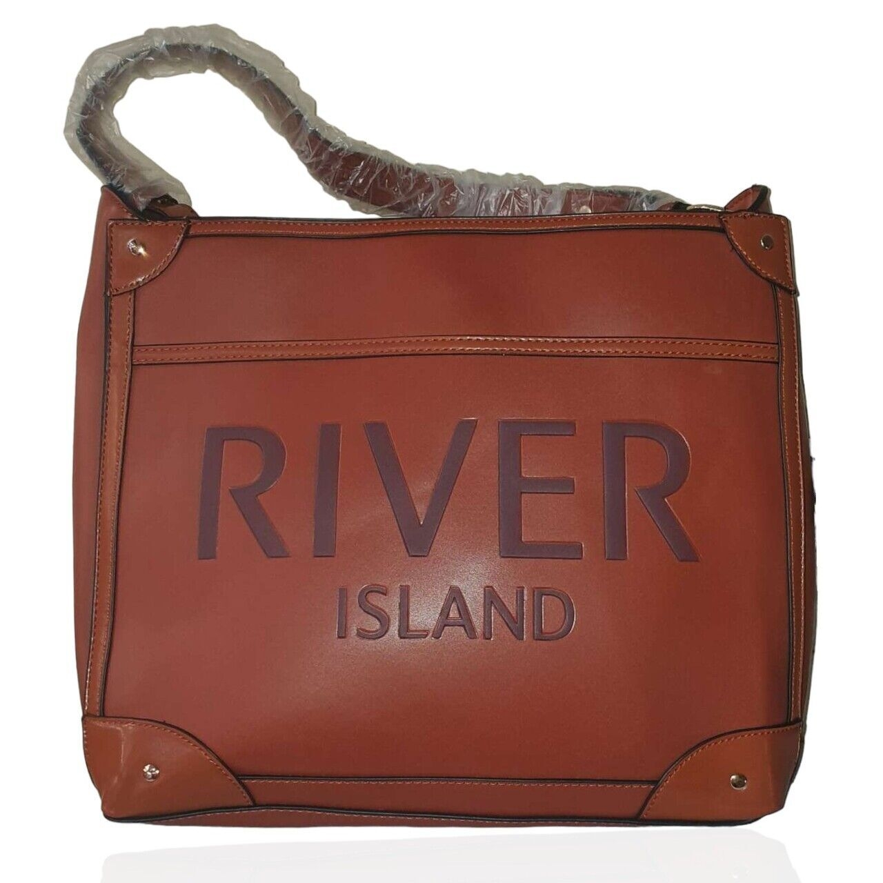 River Island Brown Tote Bag