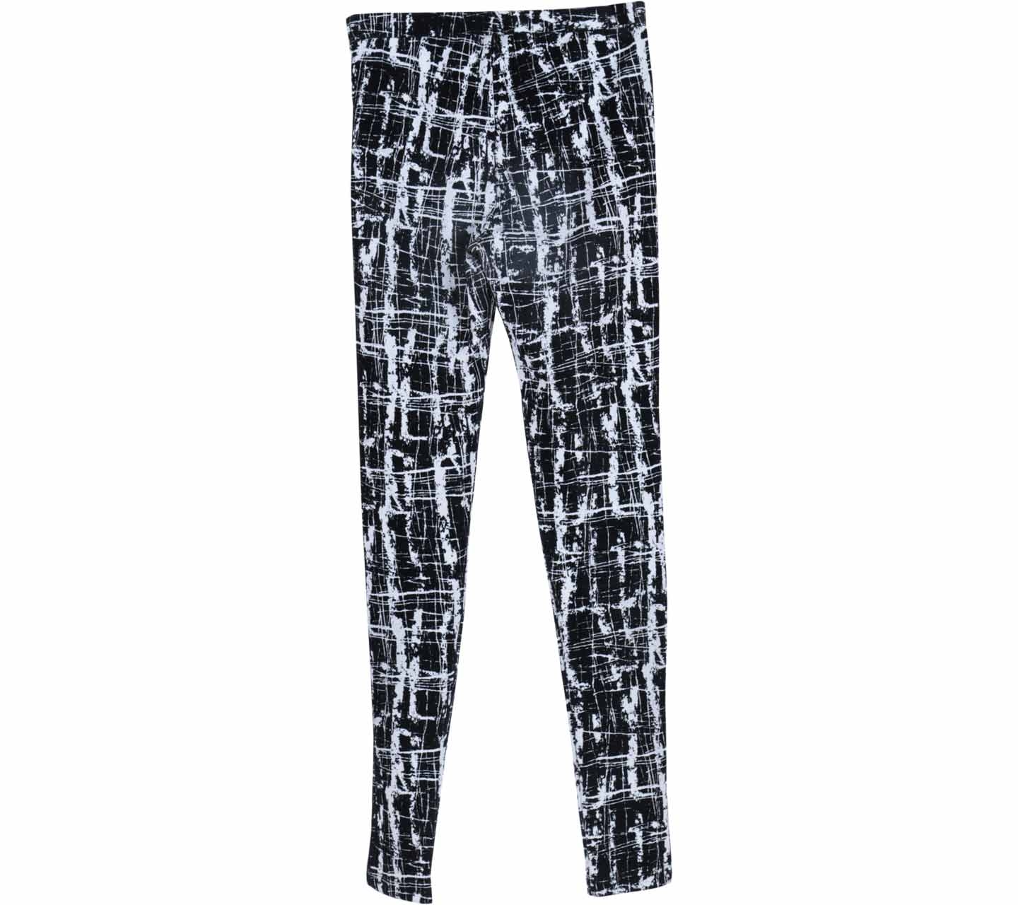 Topshop Black And White Textured Pants