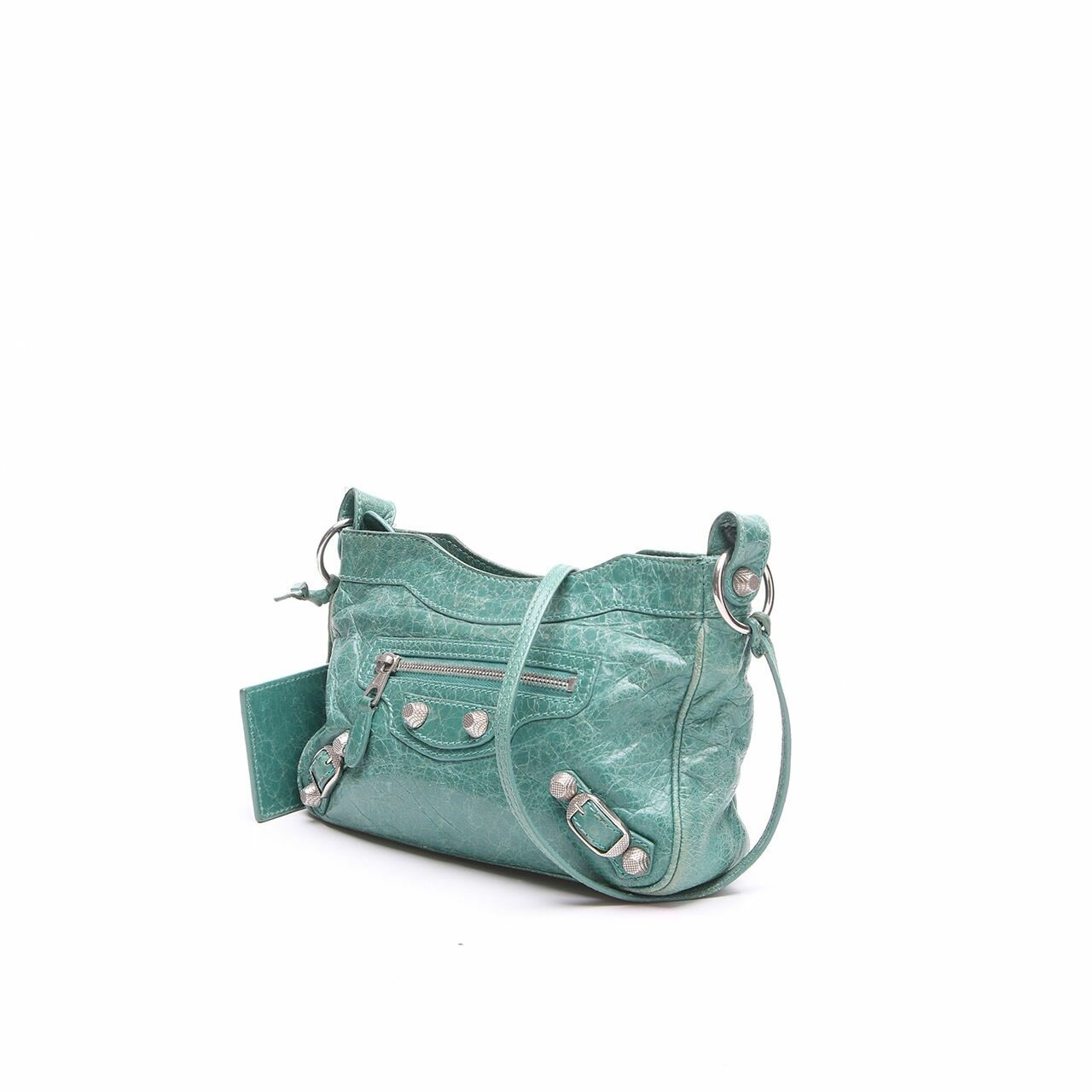 Balenciaga Classic Hip Green Sling Bag