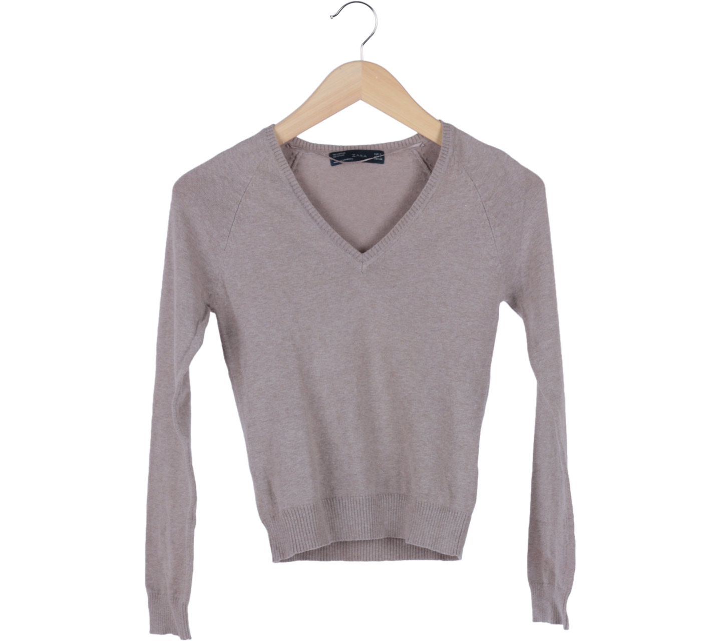 Zara Cream Knitted Sweater