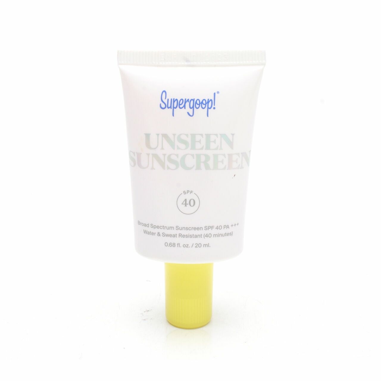 Supergoop Unseen Sunscreen Broad Spectrum Sunscreen SPF 40 PA+++ Skin Care