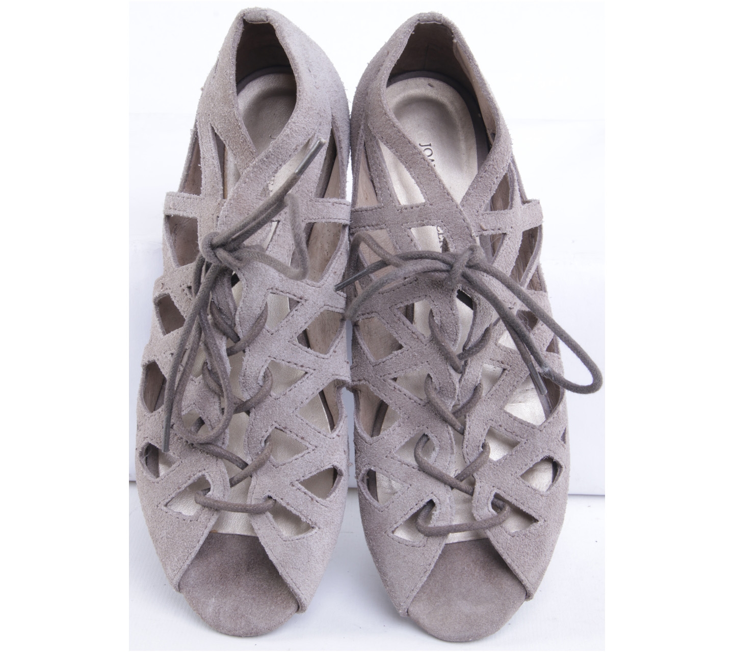 Joanne Mercer Grey Sandals
