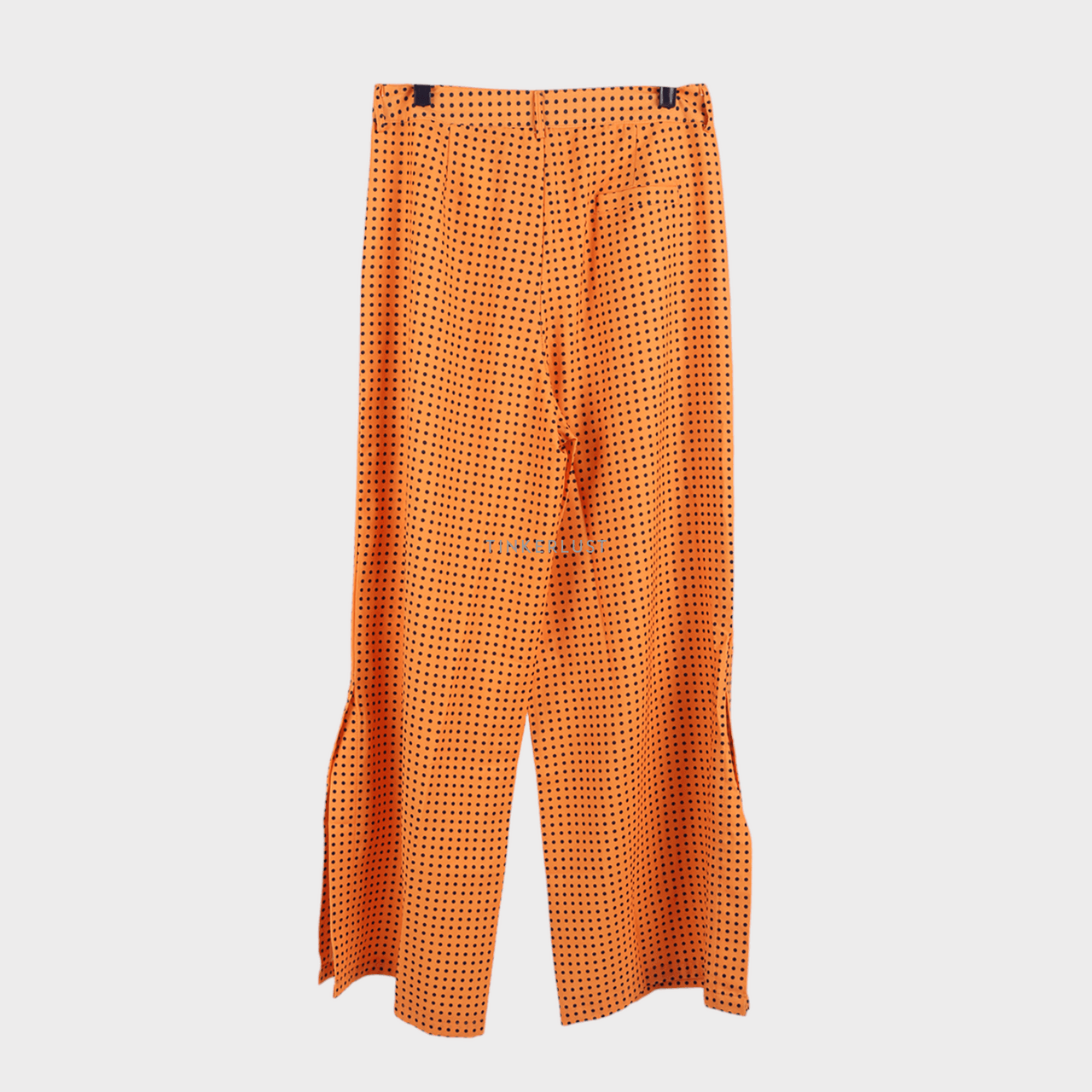 Private Collection Orange Polkadots Long Pants