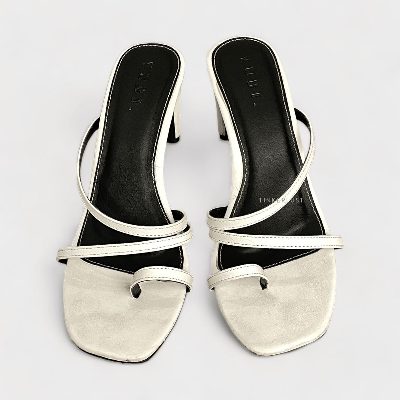yubi- White Heels