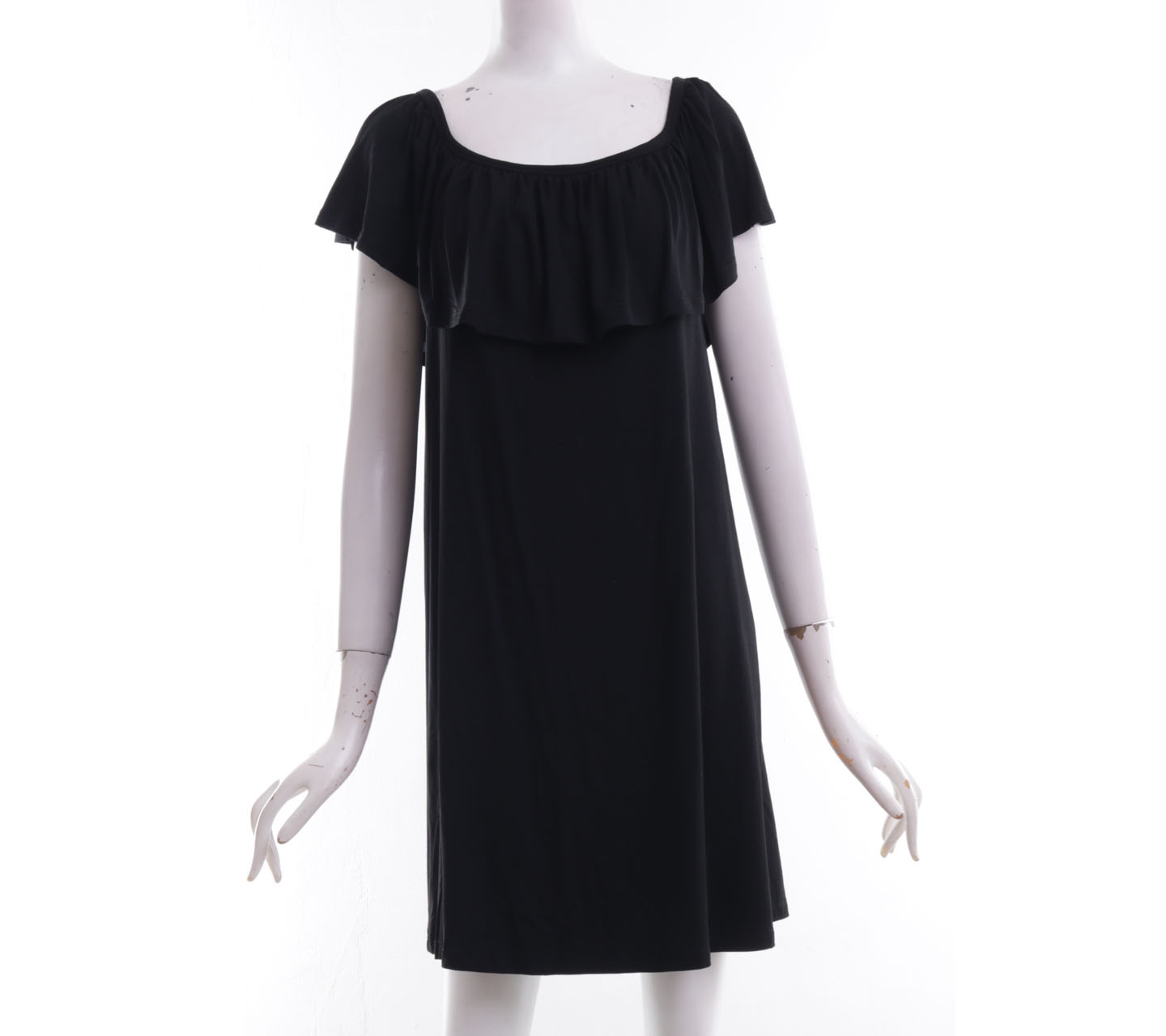 Padini Authentics Black Off Shoulder Mini Dress