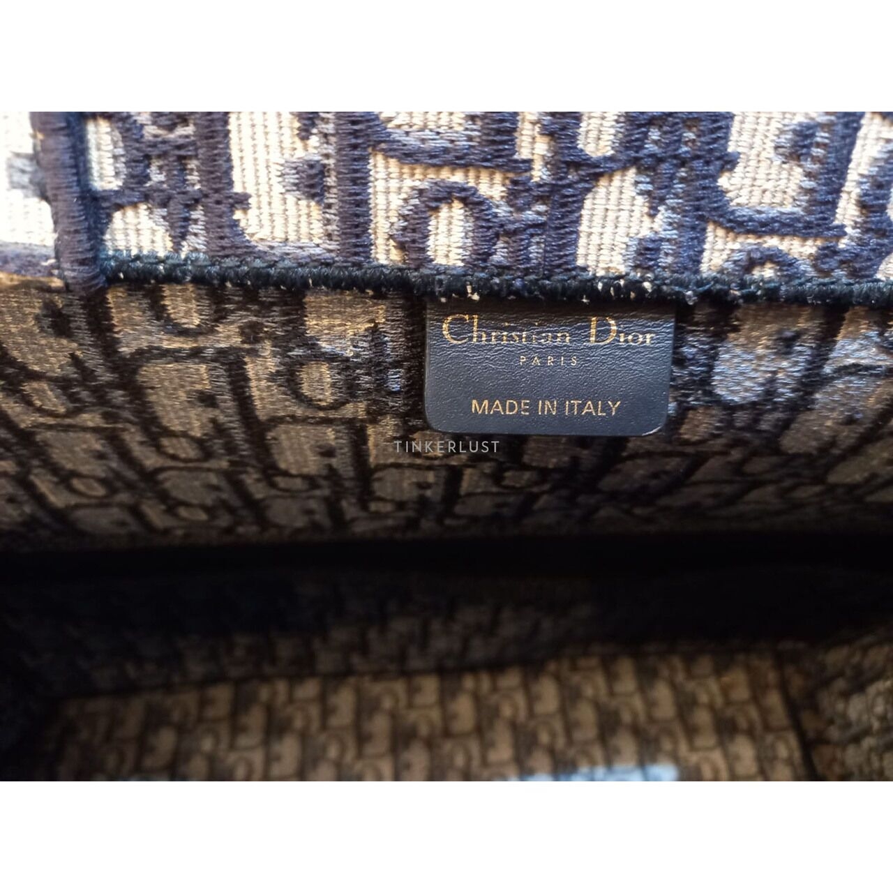 Christian Dior Book Tote Large Oblique Jacquard 2019 Tote Bag