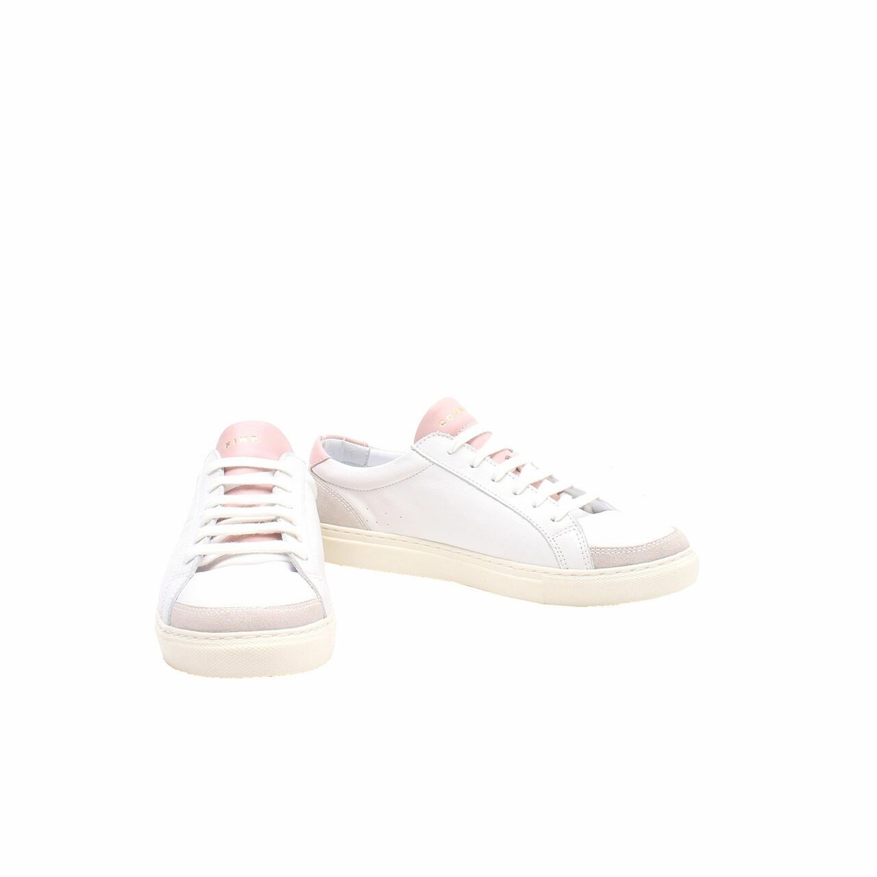 Fine Counsel White Pink Solace Sneakers