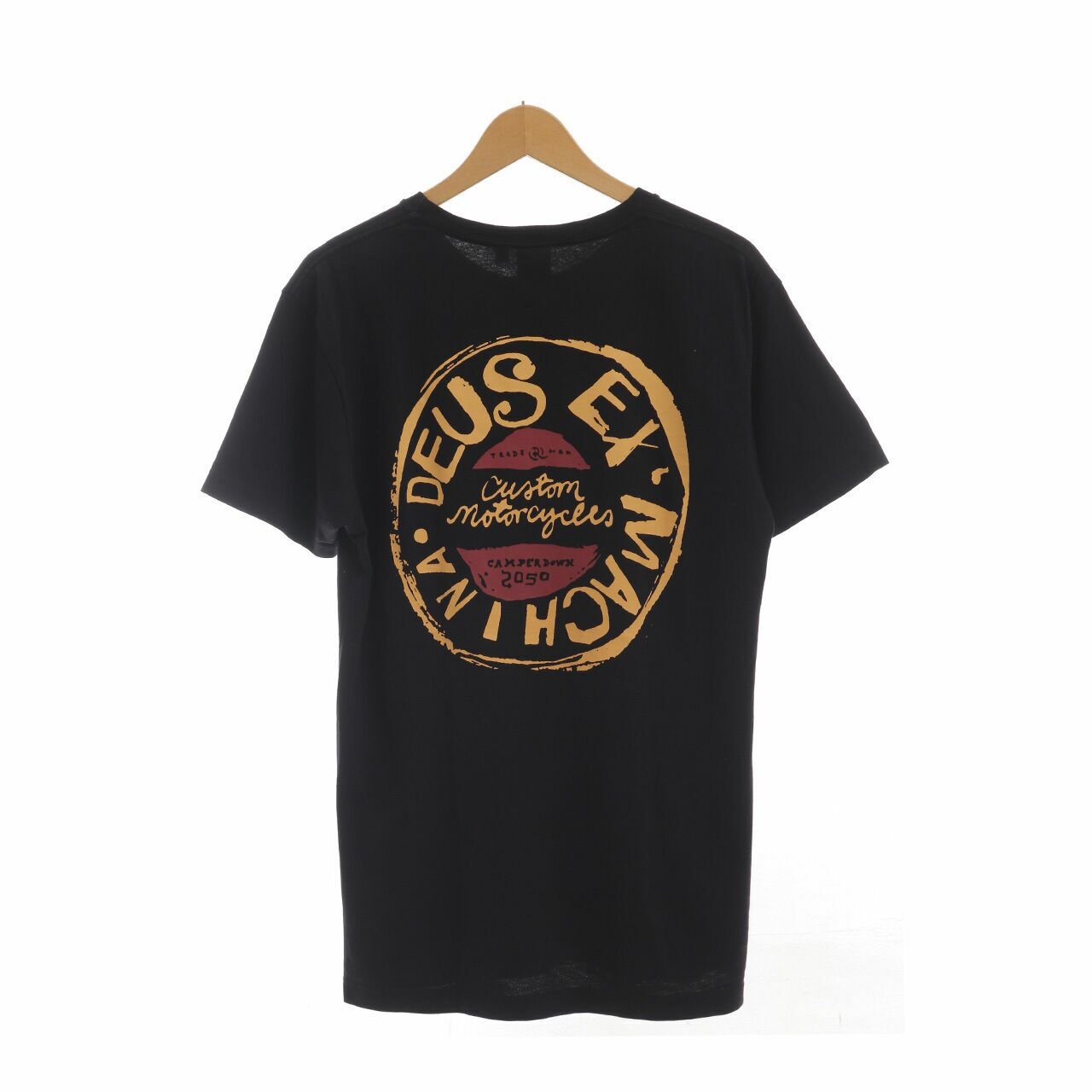 Deus Black Printed T-Shirt 
