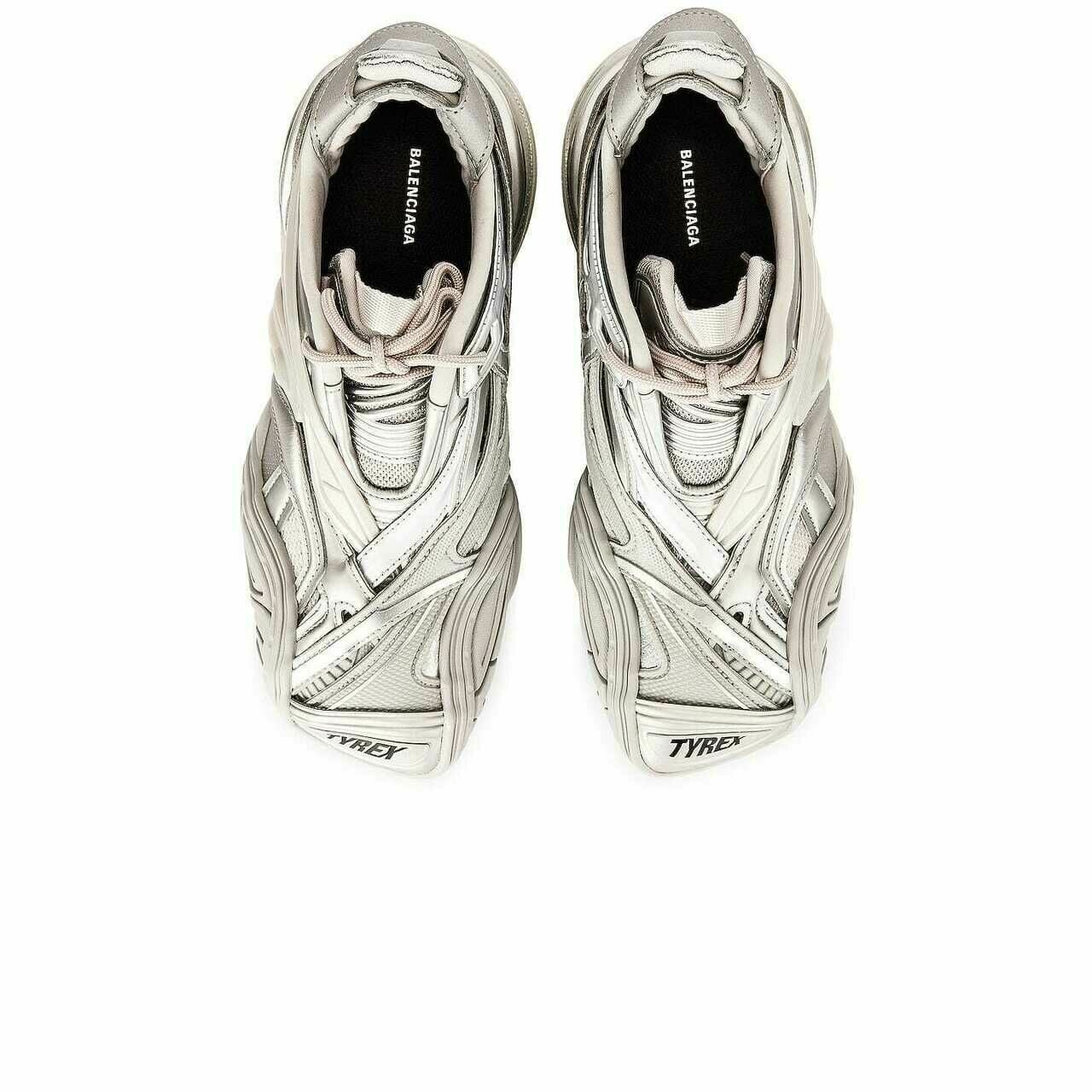 Balenciaga Silver Sneakers