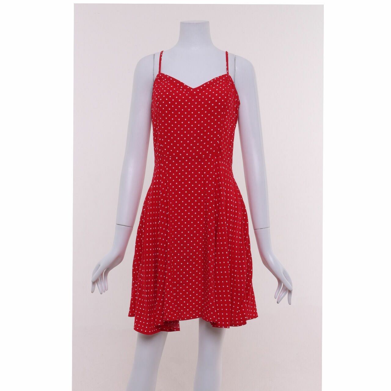 Cotton On Red Polkadots Mini Dress