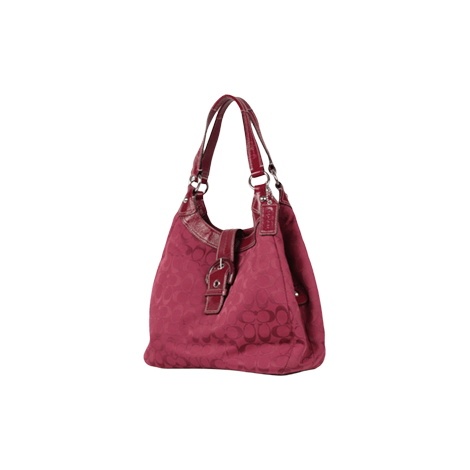 Coach Red Signature Collection Hand Bag