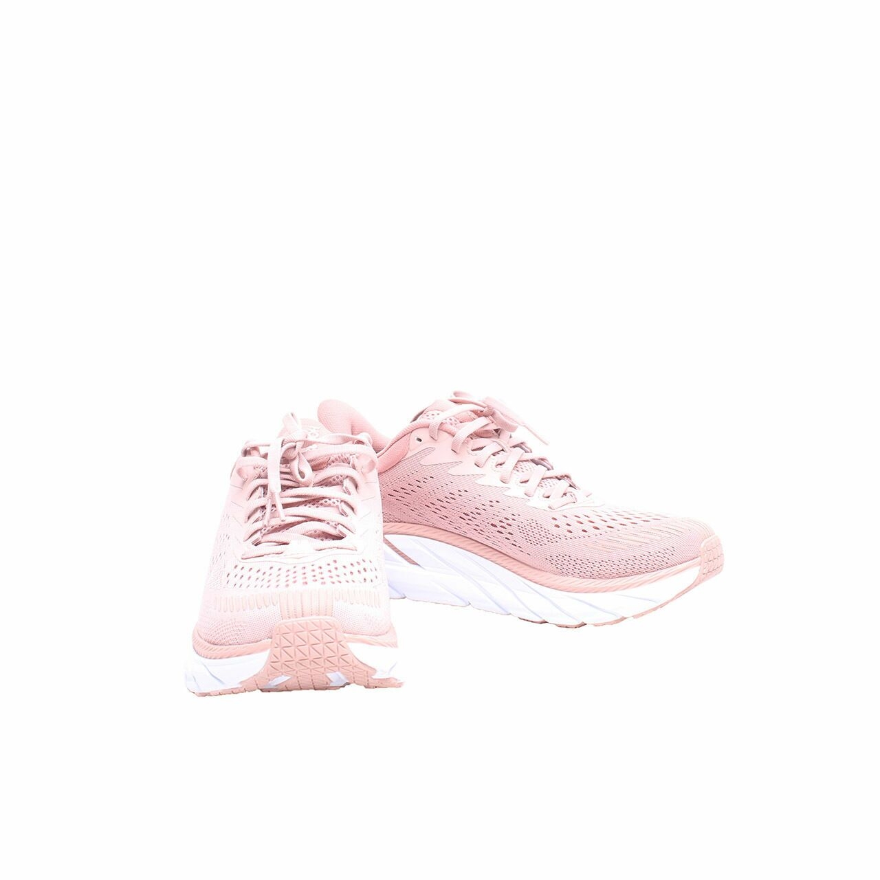 Hoka One one Pink Rose Clifton 7 Women's Running Shoes Sneakers
