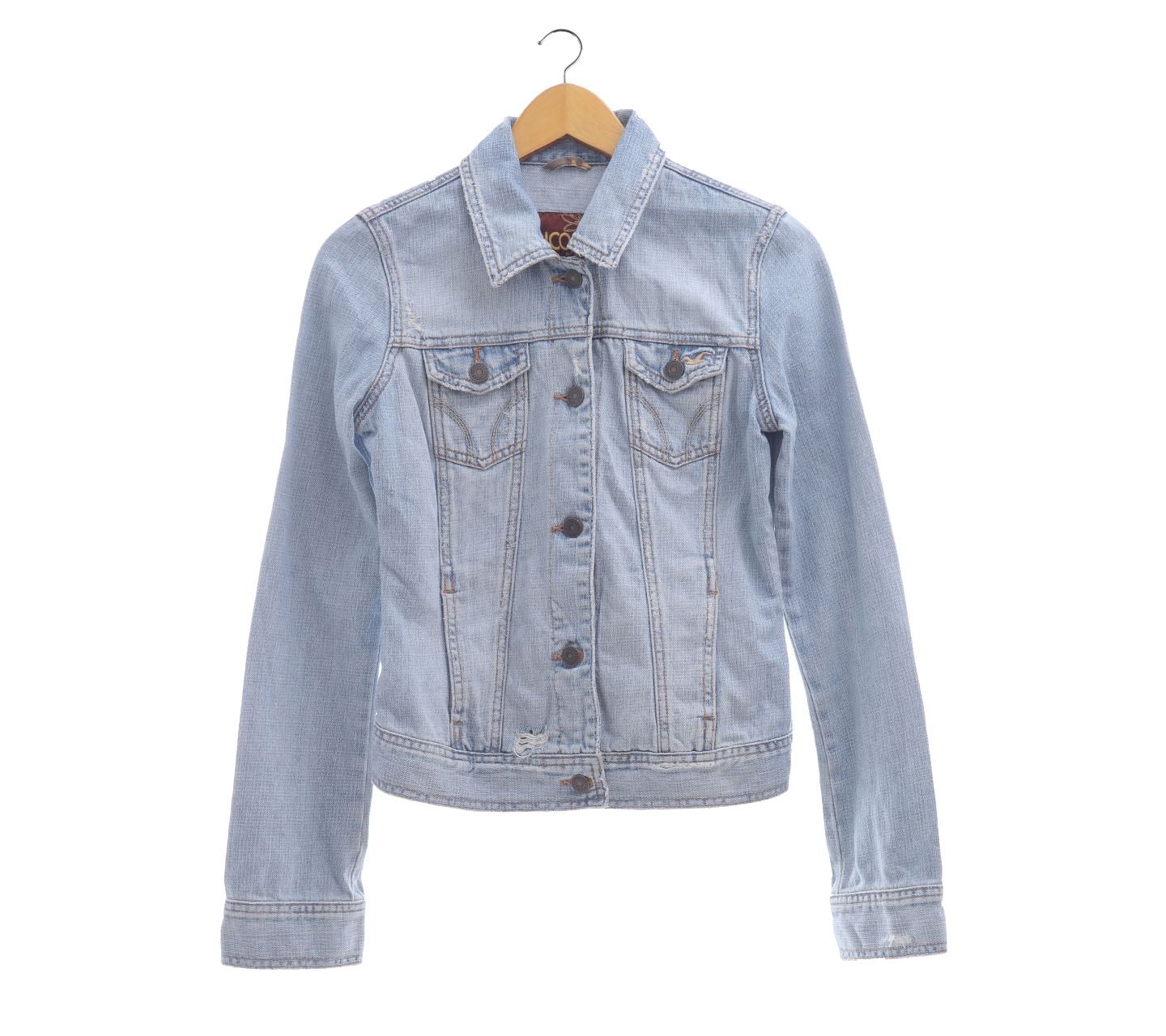 Surf Company Light Blue Whased Repped Jacket