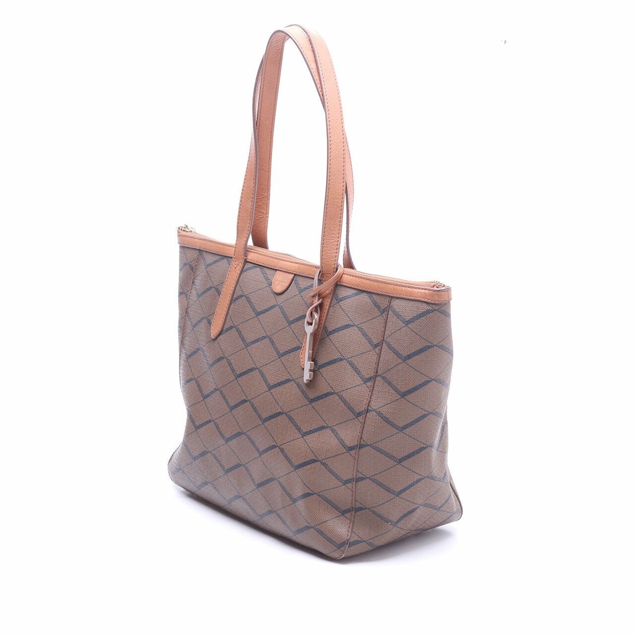 Fossil Accessories Sydney Brown Tote Bag