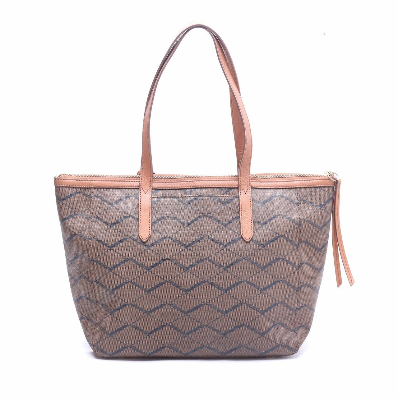 Fossil Accessories Sydney Brown Tote Bag