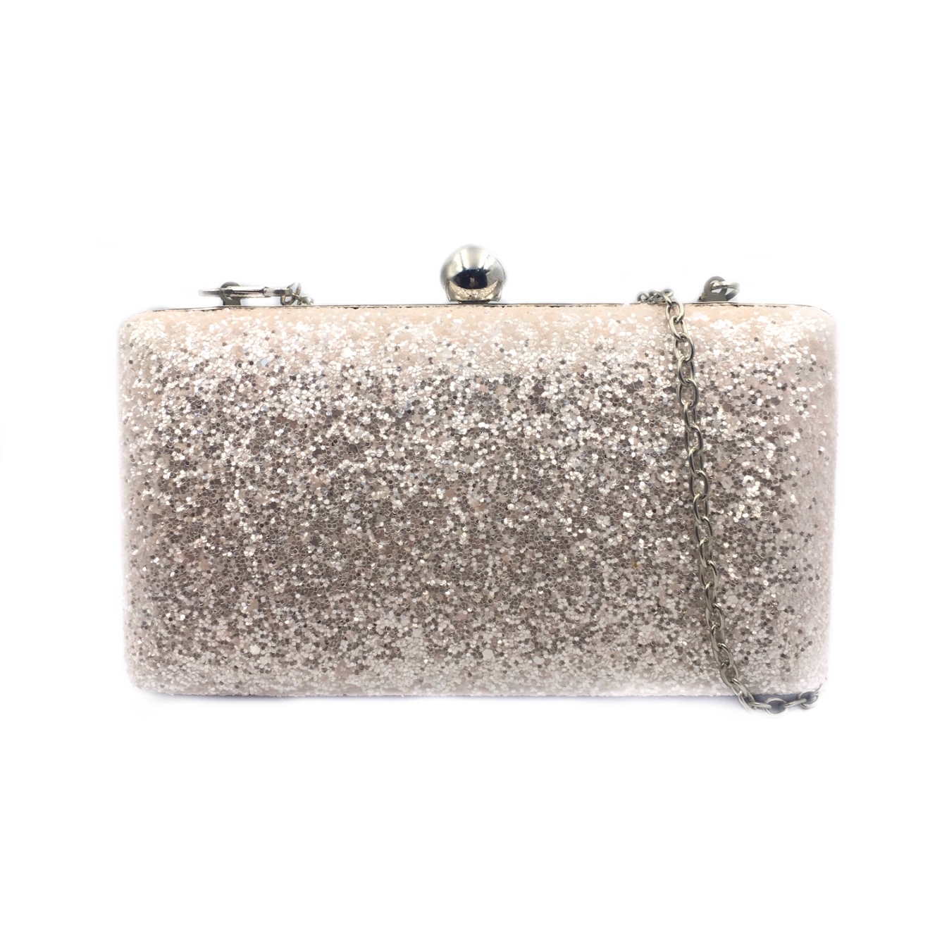 Mel & Molly Pink and Blue Glitter Clutch