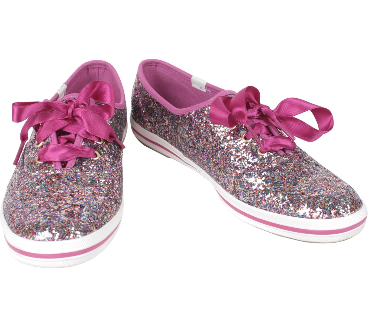 Keds For Kate Spade Multi Colour Glitter Sneakers