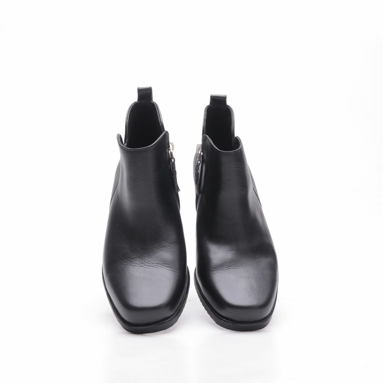 Buccheri Black Leather Boots	