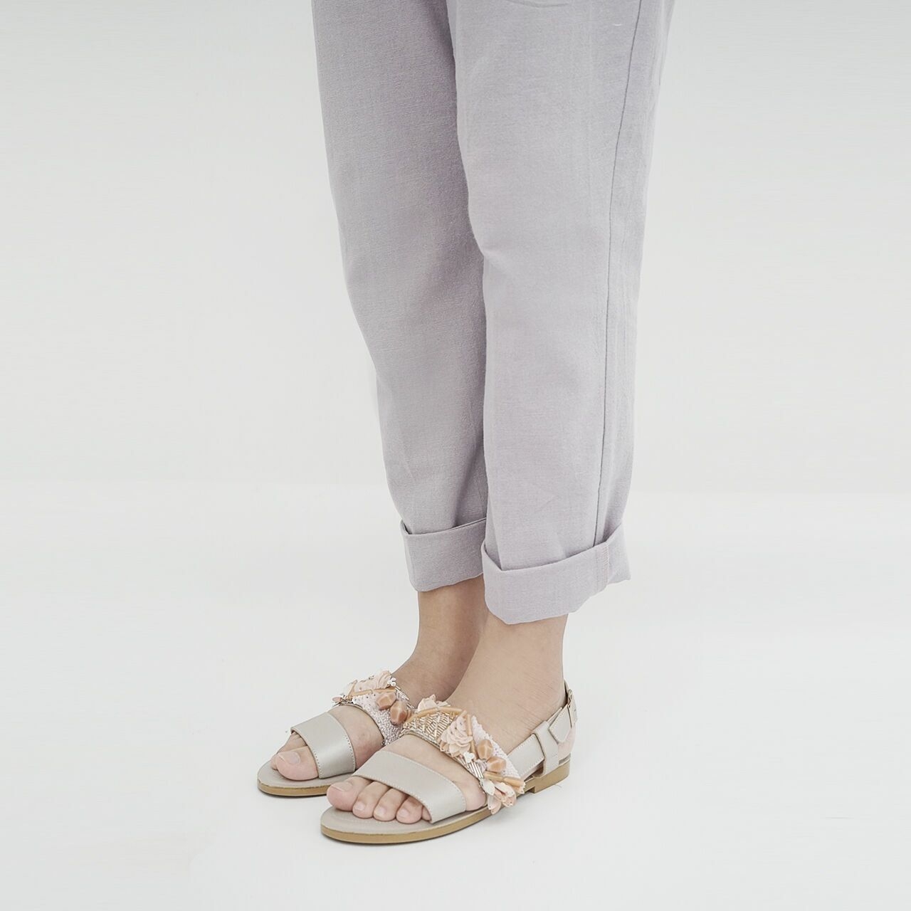 Pvra Silver Gillian Exclusive Sandals [37]