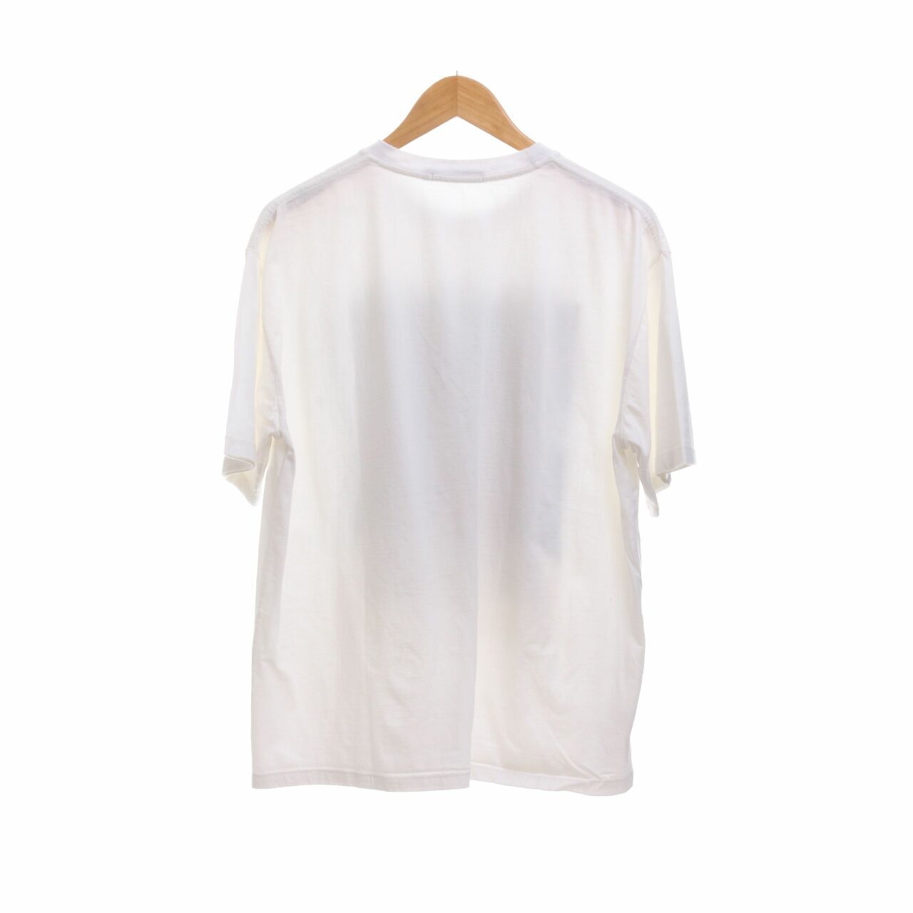 Connive White Printed T-Shirt