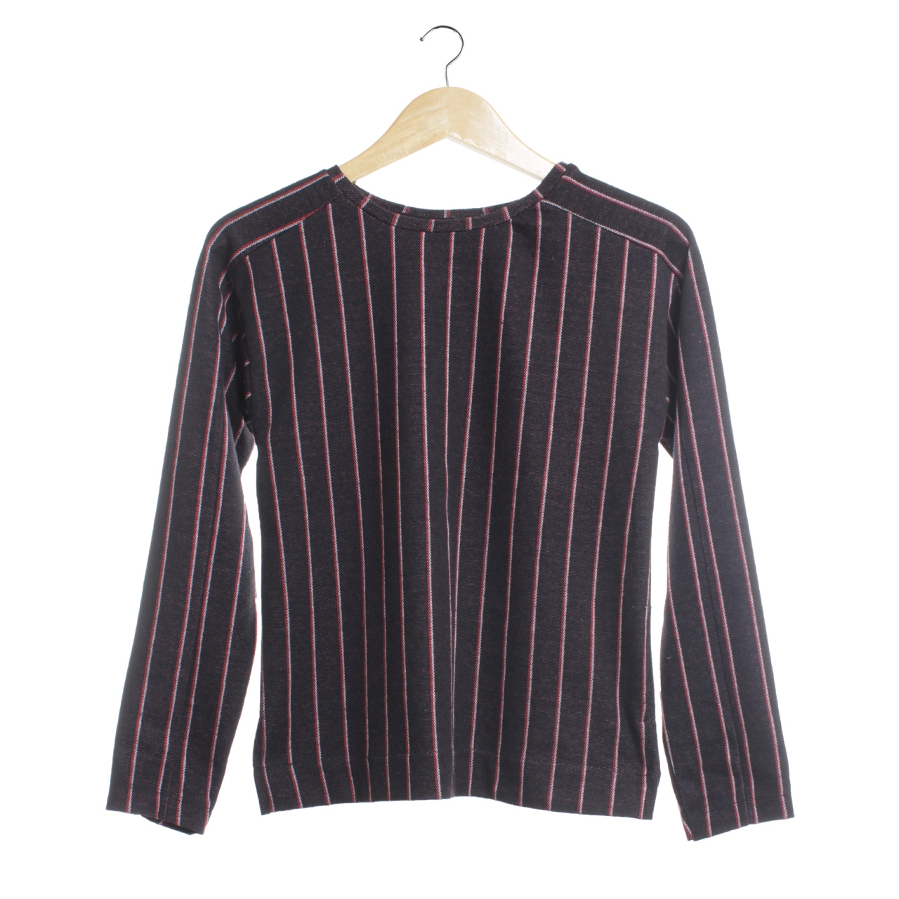 Zara Black Striped Blouse