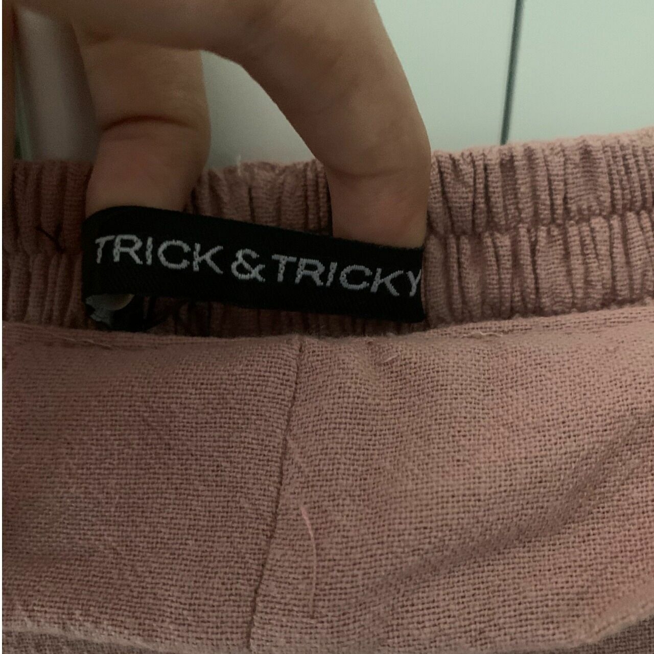Trick Tricky Dusty Pink Long Pants