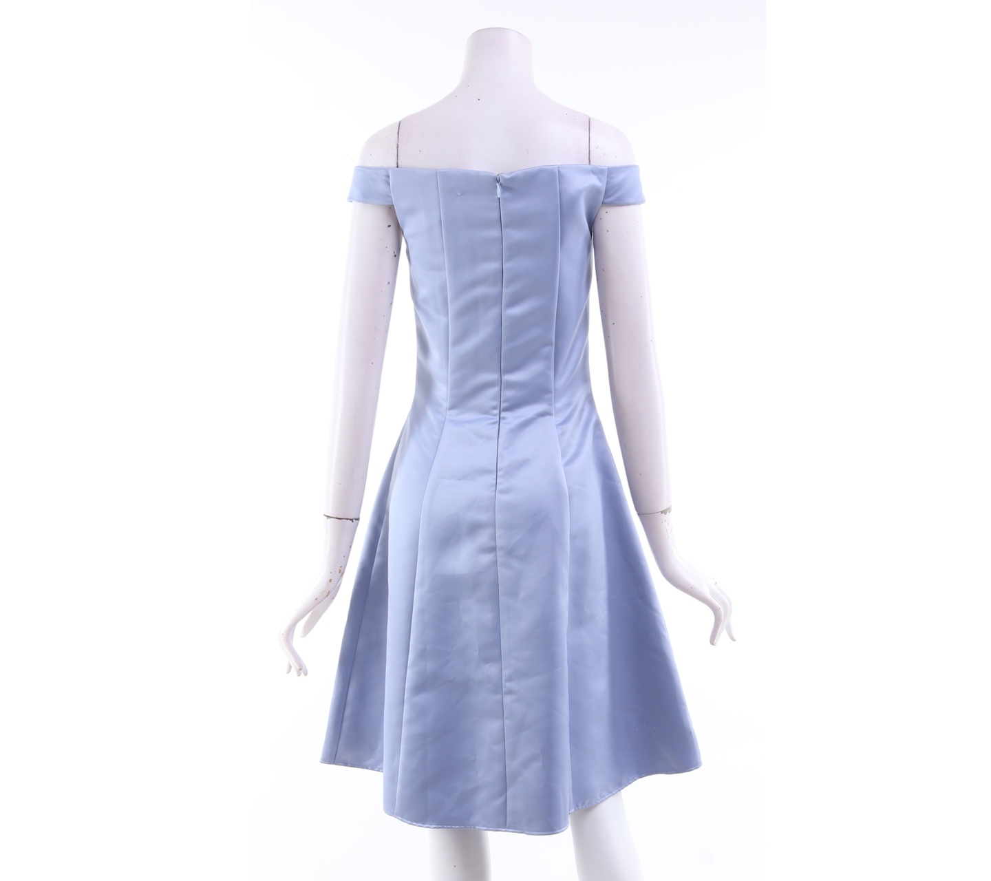 Jessica Mc Clintock Blue Midi Dress