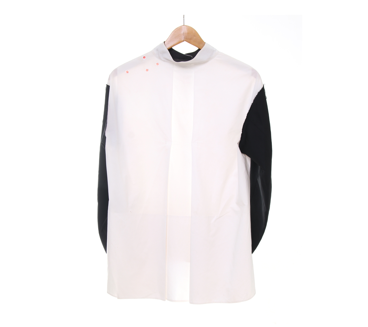 Re;Code Off White and Black Blouse