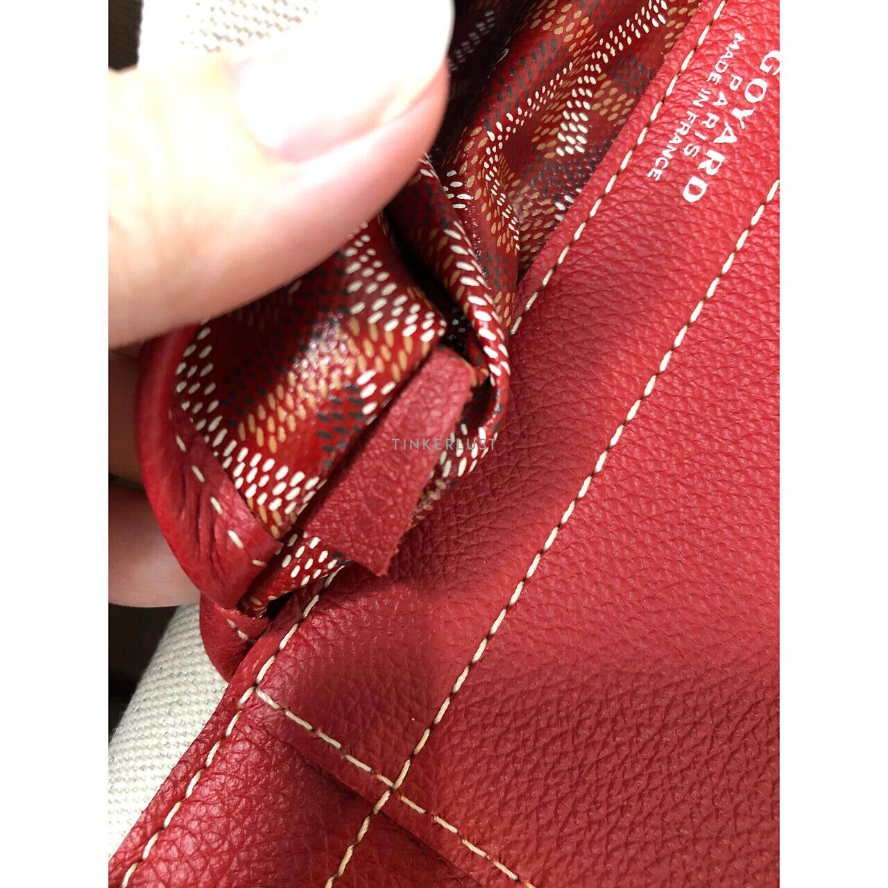 Goyard Rouette PM Rouge Shoulder Bag
