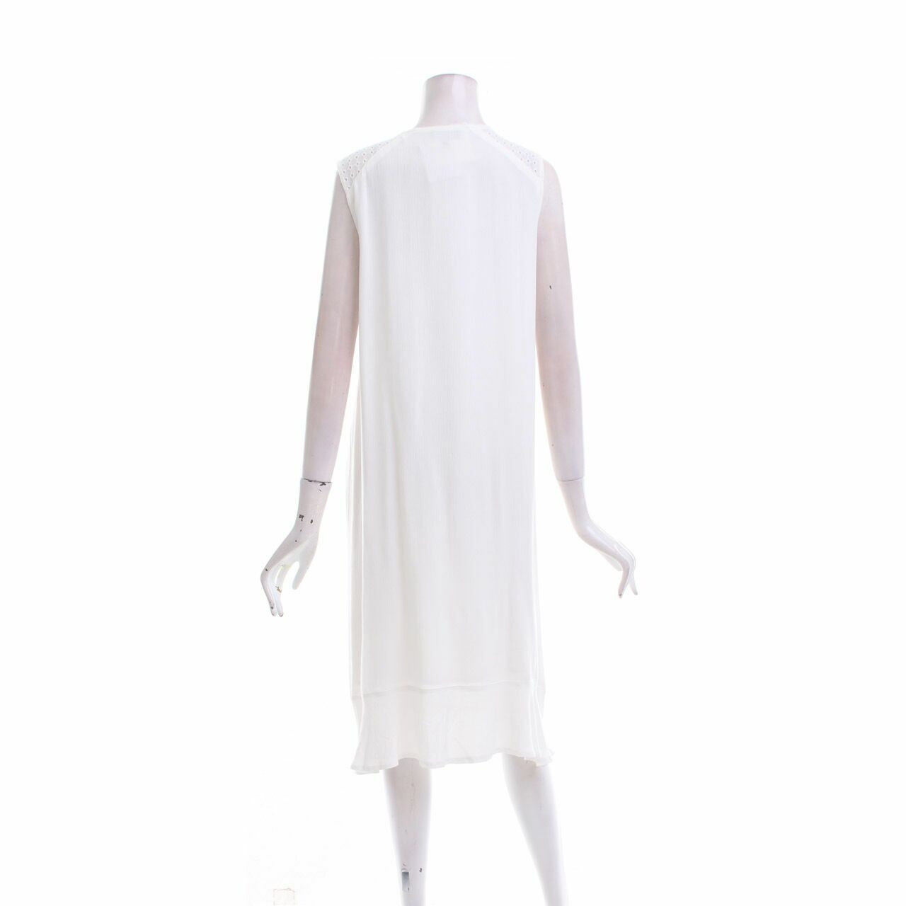 Zalora White Midi Dress