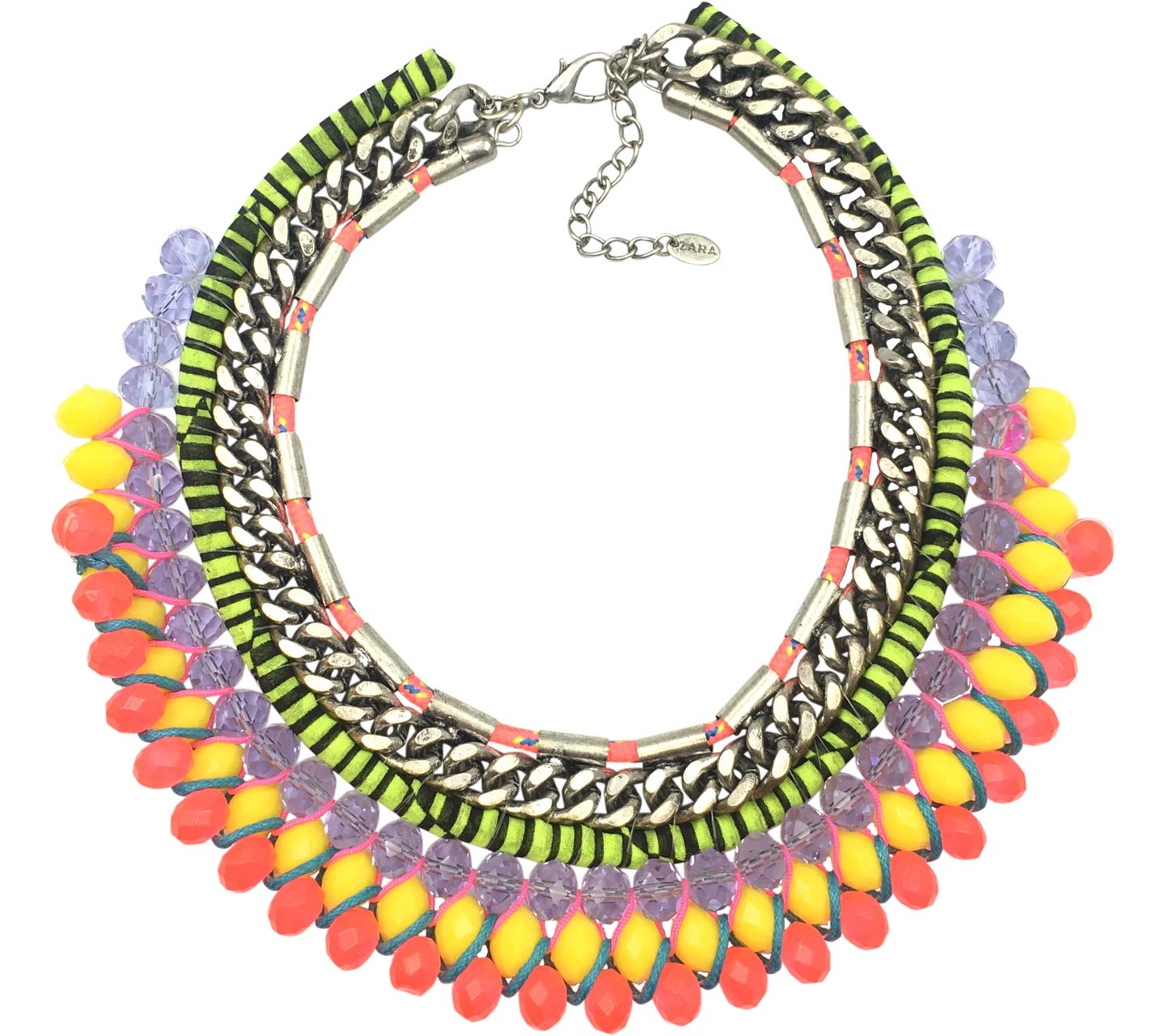 Private Collection multi Color Collar Necklace