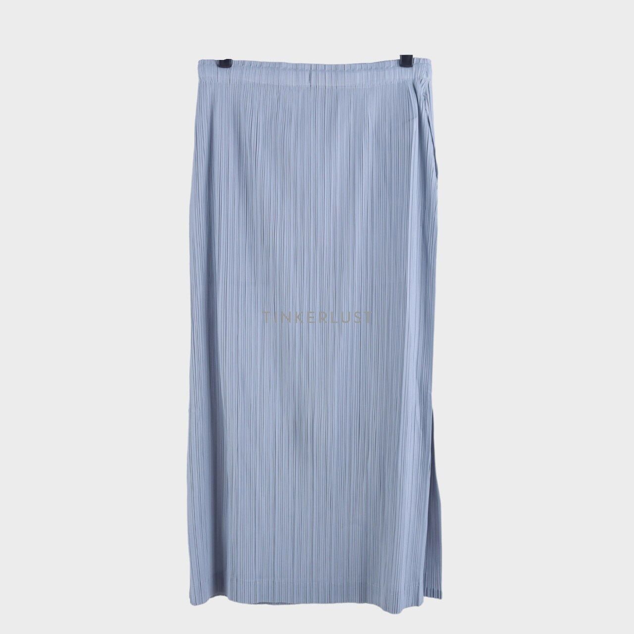 Orgeo Official Blue Pleated Midi Skirt