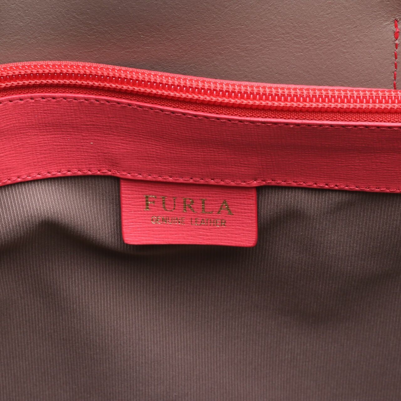 Furla Sally Tote Red