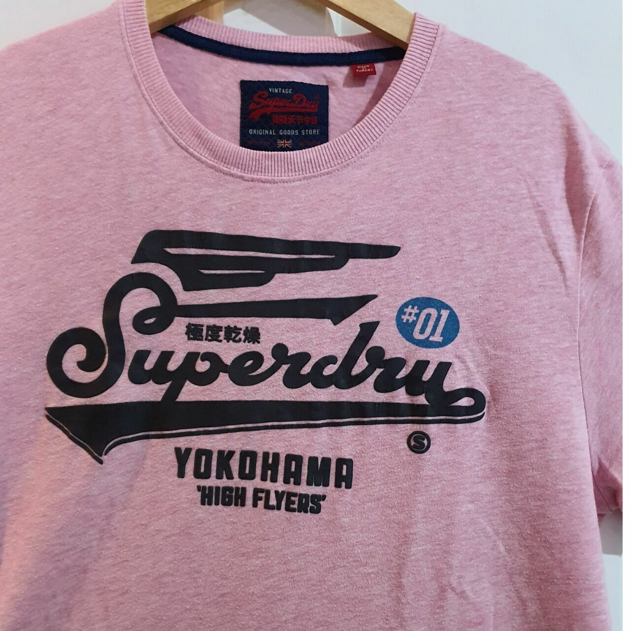 Superdry Dusty Pink Kaos For Men