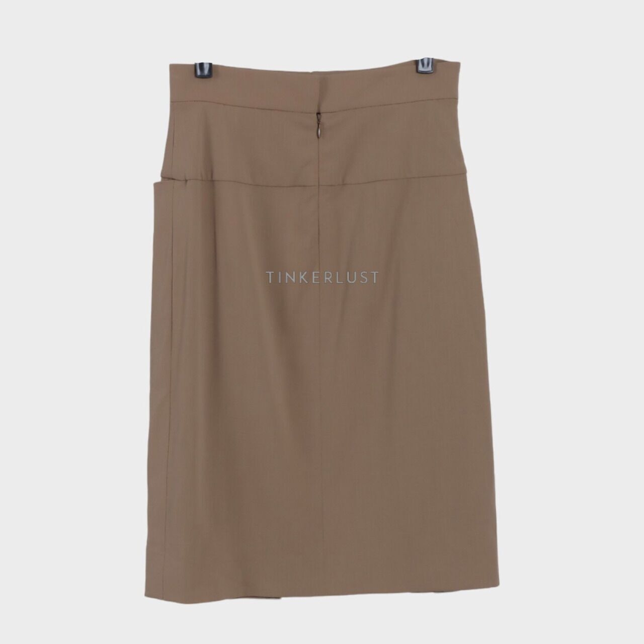 Hermes Brown Mini Skirt 