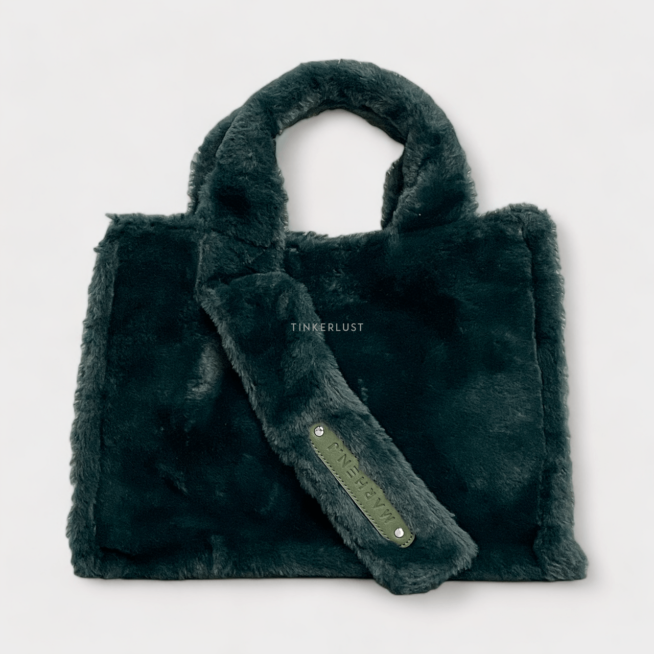 marhen j Dark Green Handbag