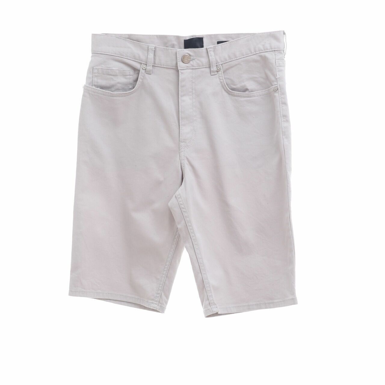 H&M Grey Slim Fit Short Pants